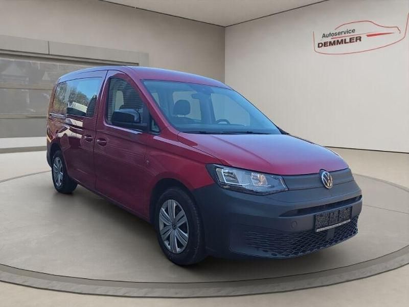 Gebraucht VW Caddy Maxi 122 PS (89 kW) 2022 Rot Van / Kleinbus