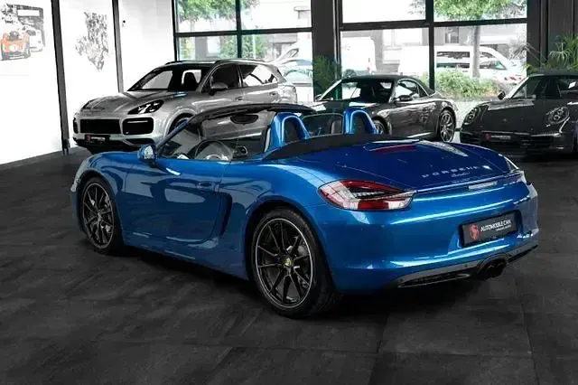 Gebraucht Porsche Boxster 265 PS (194 kW) 2015 Blau Cabrio
