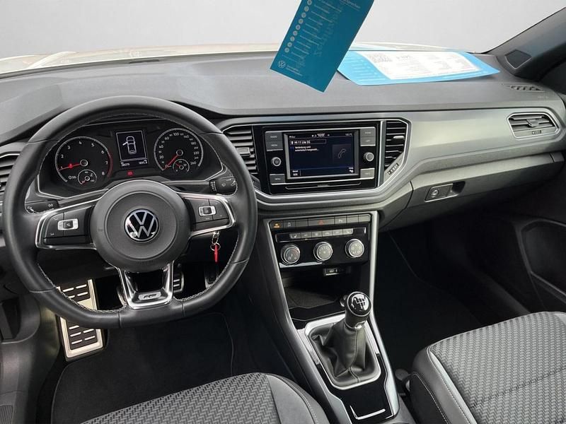 Gebraucht VW T-Roc R-line 150 PS (110 kW) 2022 Pure white schwarz SUV