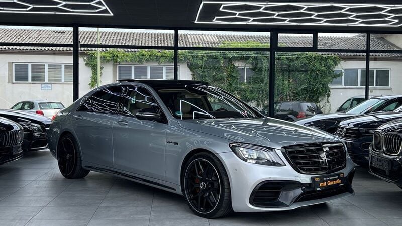 Gebraucht Mercedes S560 AMG line 469 PS (344 kW) 2017 Silber Limousine