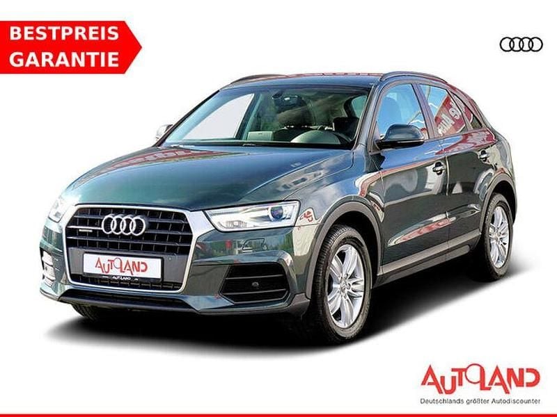 Grün Gebraucht 2018 Audi Q3 Basis SUV | 24.950 € (Guter Preis) - Bild 1/4