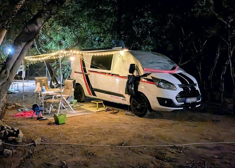 Gebraucht Ford Transit Custom 155 PS (114 kW) 2014 Weiß Van / Kleinbus