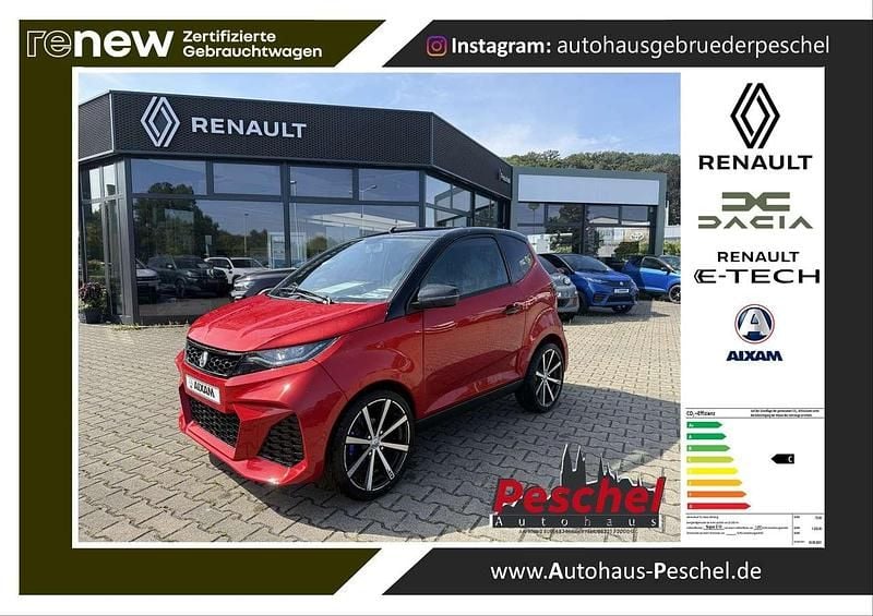 Perlmuttrot Neu 2025 Aixam City GTO Coupé | 17.990 € - Bild 1/4