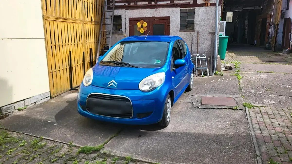 Gebraucht Citroën C1 68 PS (50 kW) 2009 Blau Kleinwagen