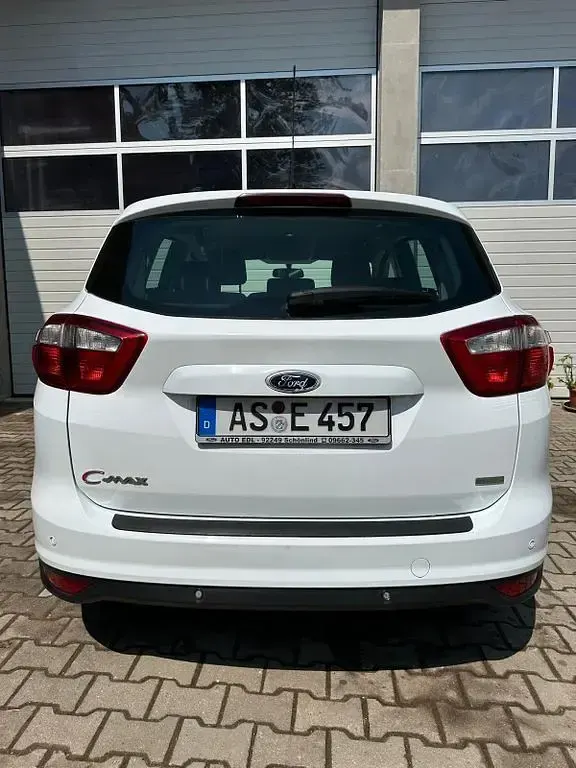 Gebraucht Ford C-MAX Ambiente 101 PS (74 kW) 2014 Weiß Van / Kleinbus