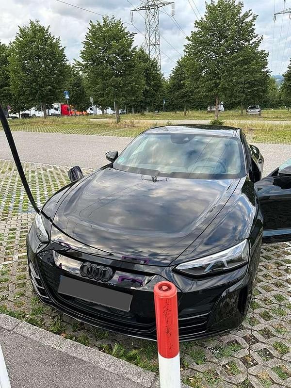 Gebraucht Audi e-tron GT quattro Design 439 kW (598 PS) 2021 Schwarz Limousine