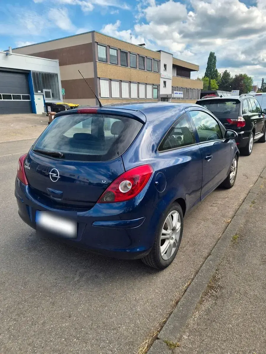 Gebraucht Opel Corsa 80 PS (58 kW) 2008 Blau Kleinwagen