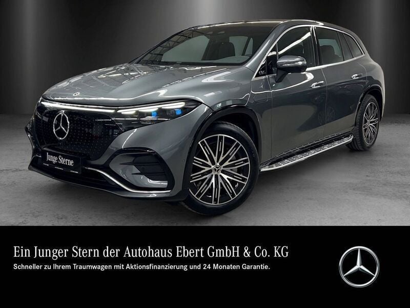 Selenitgrau Gebraucht 2023 Mercedes EQS450+ AMG Line Premium Plus SUV | 93.880 € (Etwas zu teuer) - Bild 1/4