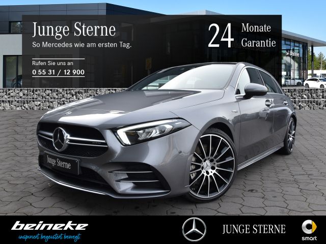 Grau Gebraucht 2020 Mercedes A35 AMG AMG Limousine | 35.950 € (Fairer Preis) - Bild 1/4