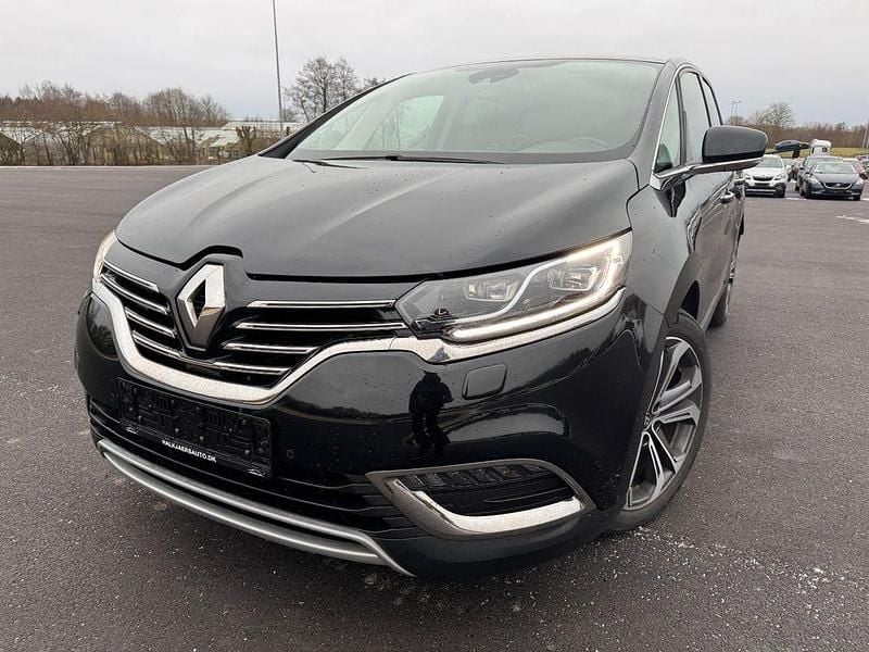 Gebraucht Renault Espace Intens 160 PS (117 kW) 2017 Schwarz Van / Kleinbus