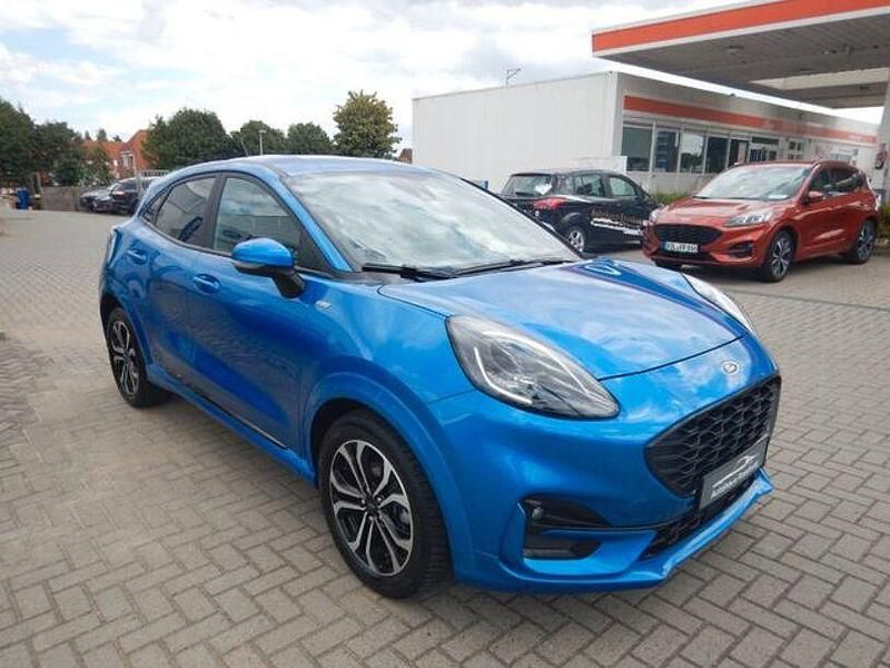 Gebraucht Ford Puma ST-Line 125 PS (91 kW) 2020 Blau Coupé