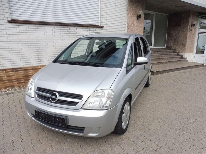 Silber Gebraucht 2004 Opel Meriva Enjoy Van / Kleinbus | 1.290 € (Guter Preis) - Bild 1/4