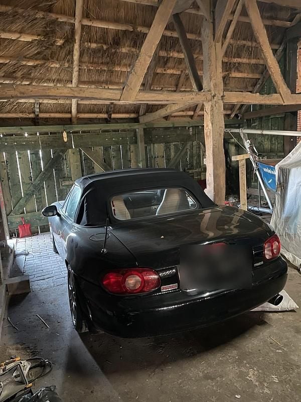 Gebraucht Mazda MX5 110 PS (80 kW) 2003 Schwarz Cabrio