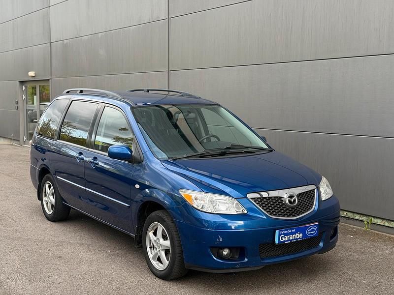 Gebraucht Mazda MPV 136 PS (100 kW) 2004 Blau Van / Kleinbus