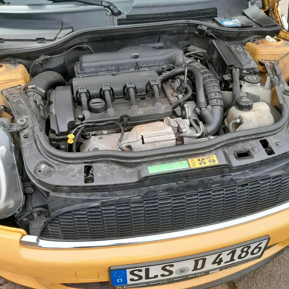 Gebraucht Mini Cooper S 174 PS (127 kW) 2009 Gelb Kleinwagen