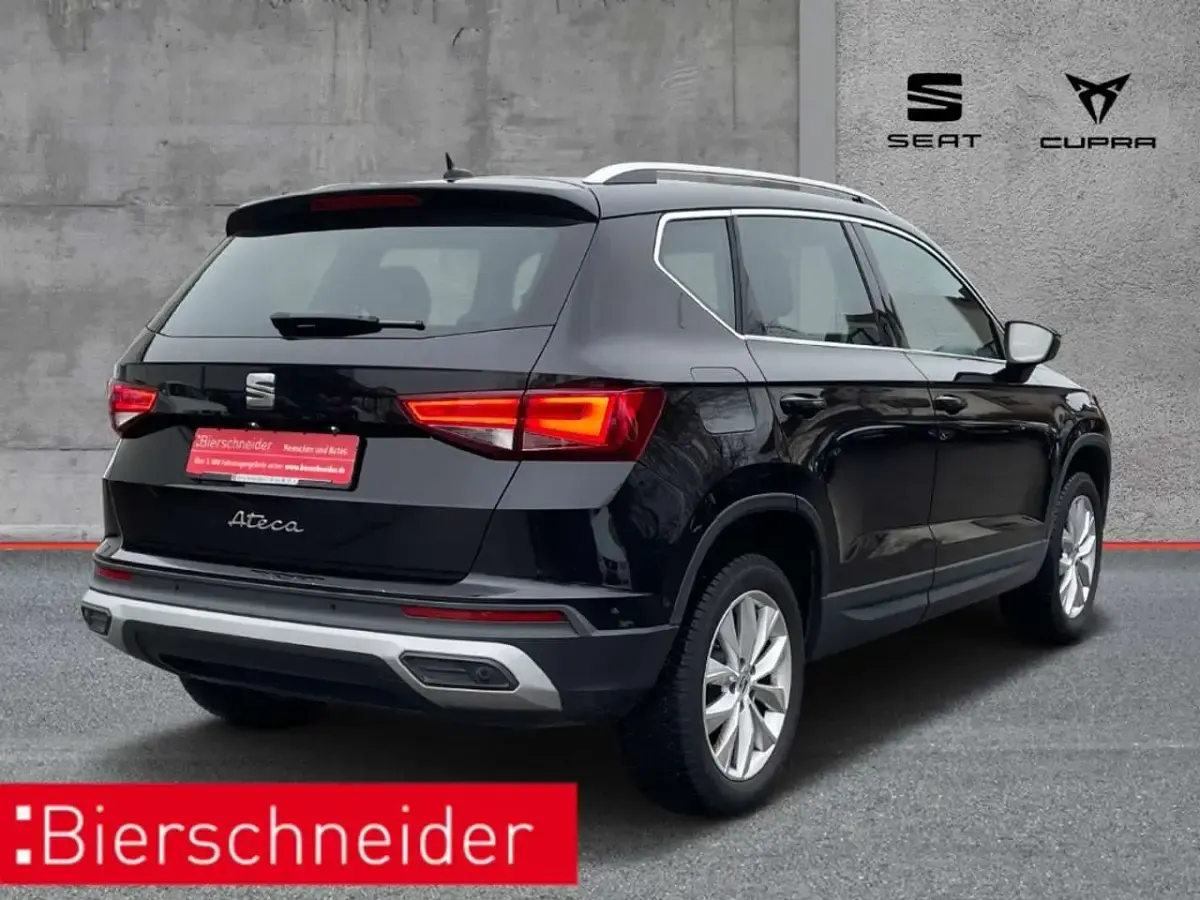 Gebraucht Seat Ateca Style 150 PS (110 kW) 2022 Schwarz SUV