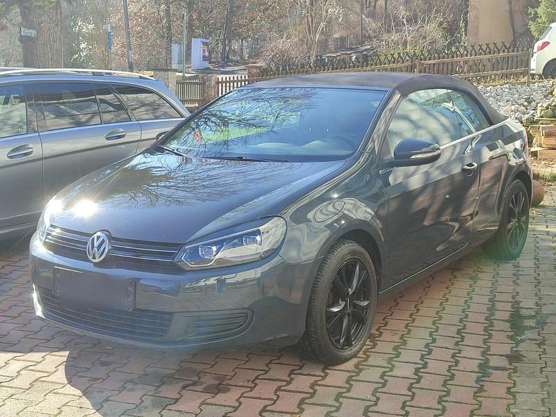 Gebraucht VW Golf Cabriolet 105 PS (77 kW) 2012 Grau Cabrio