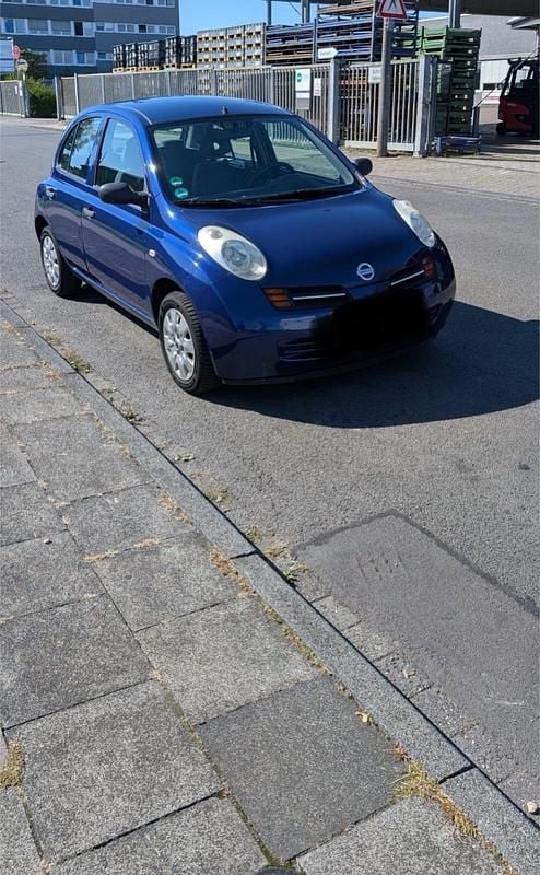 Blau Gebraucht 2005 Nissan Micra Kleinwagen | 1.500 € (Fairer Preis) - Bild 1/4