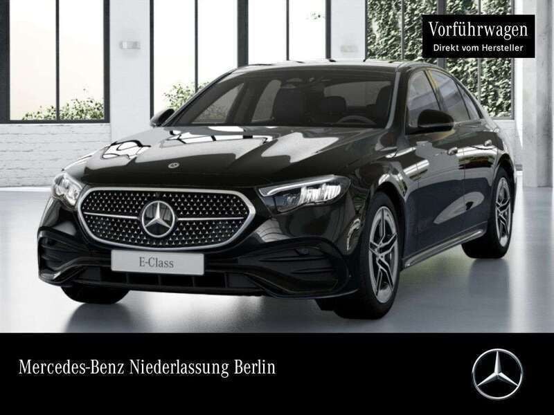 Obsidianschwarz Gebraucht 2025 Mercedes E220 AMG Limousine | 60.300 € (Fairer Preis) - Bild 1/4