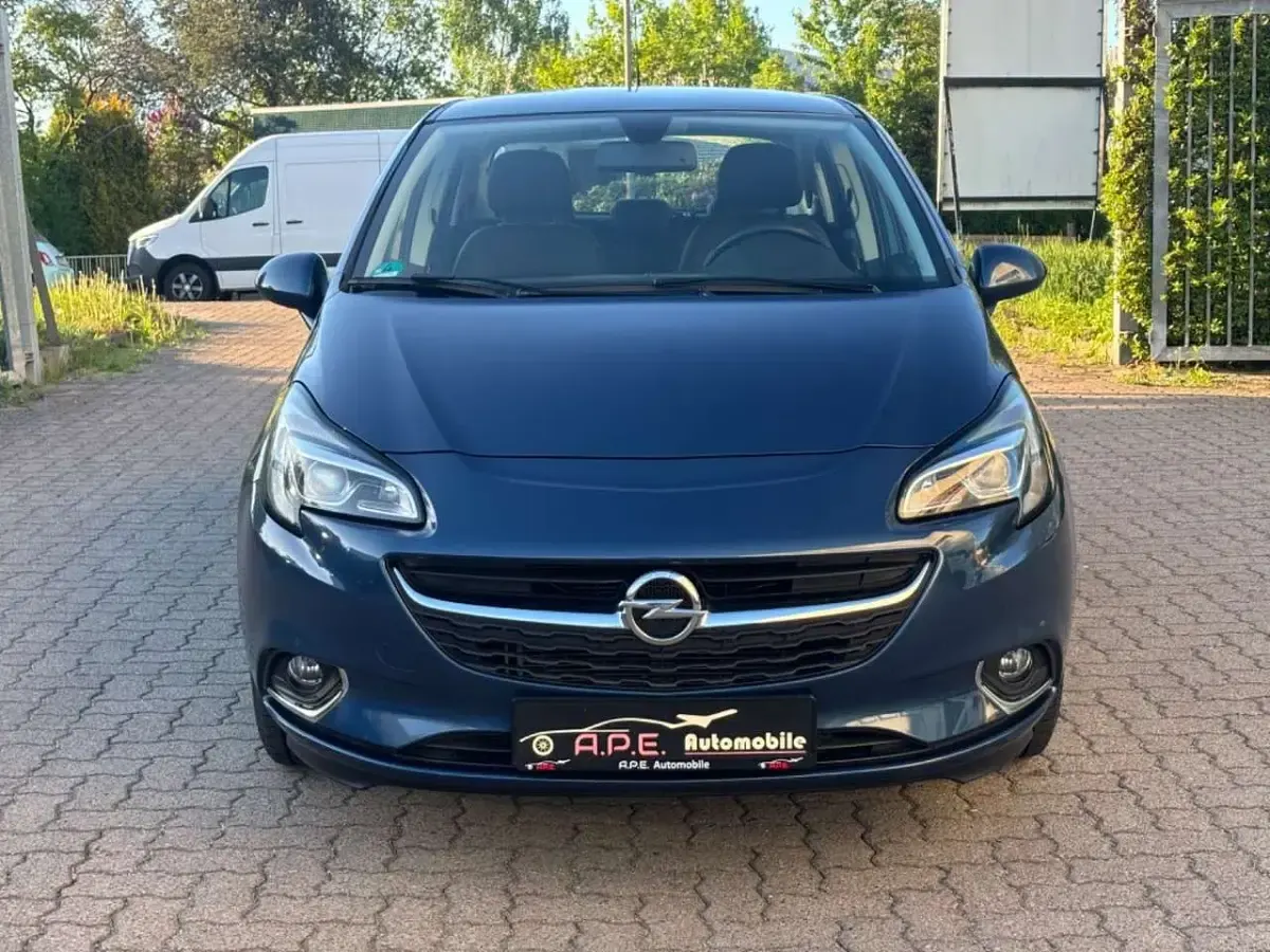 Gebraucht Opel Corsa Innovation 90 PS (66 kW) 2016 Knit blue Kleinwagen