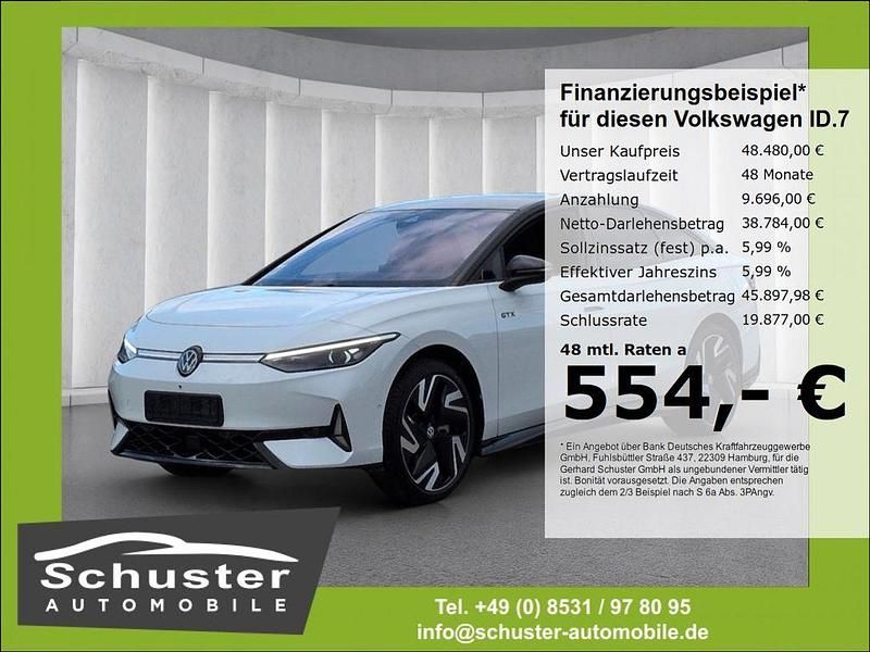 Gebraucht VW ID.7 GTX 250 kW (340 PS) 2025 Weiß Limousine