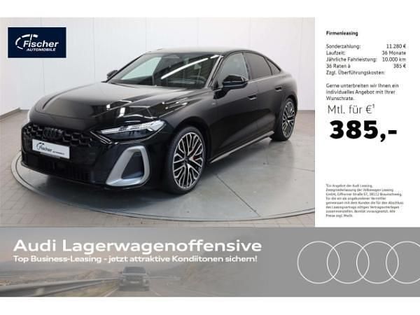 Schwarz (mythosschwarz metallic) Neu 2025 Audi A5 Edition .1 Coupé | 75.980 € (Fairer Preis) - Bild 1/4