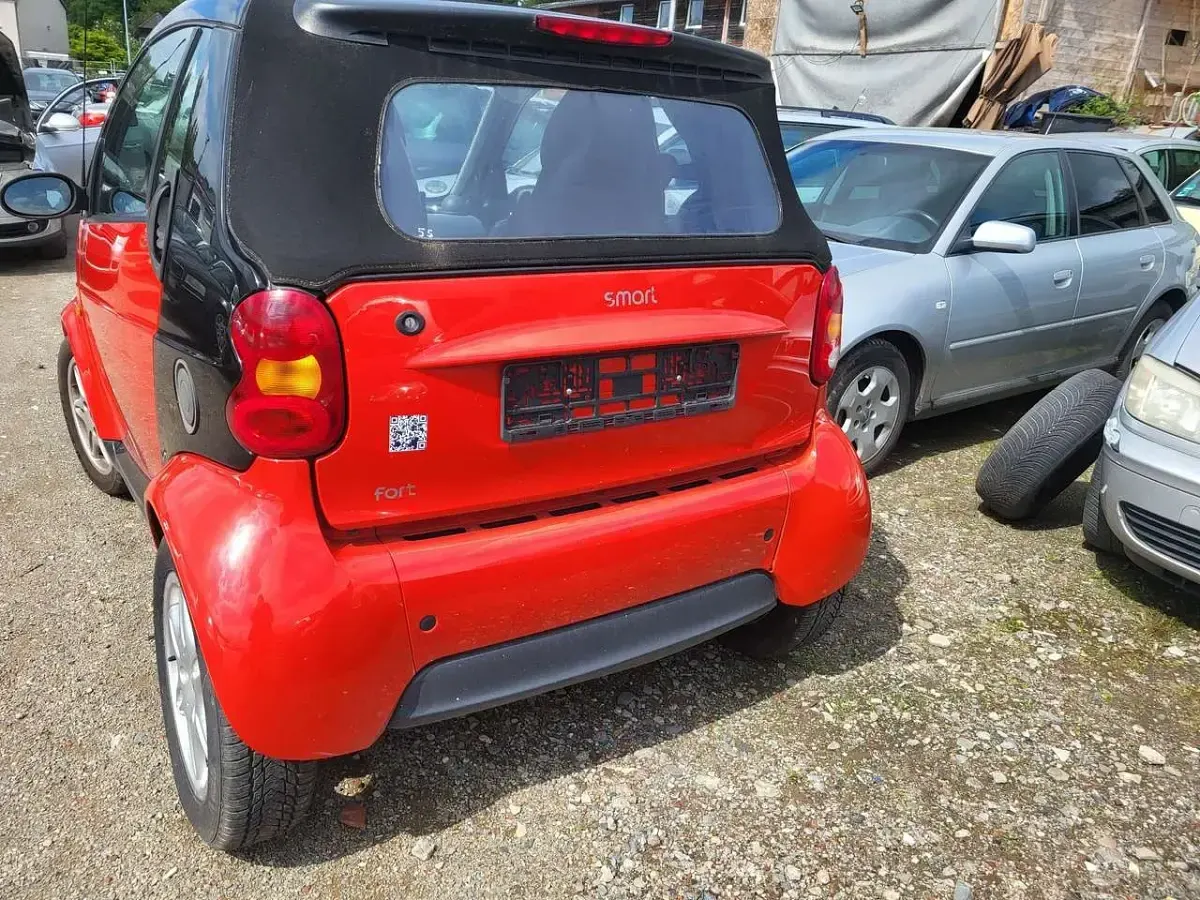 Occasion Smart ForTwo Cabrio 61 ch (44 kW) 2005 Rouge Cabriolet