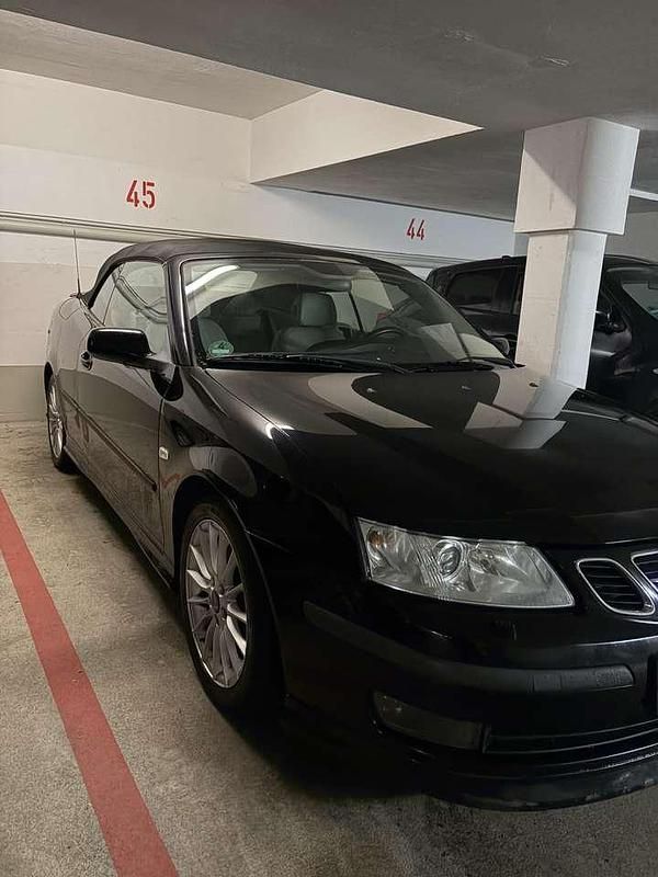 Schwarz Gebraucht 2006 Saab 9-3 Cabriolet Aero Cabrio | 9.999 € (Fairer Preis) - Bild 1/4