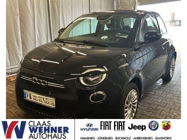 Onyx schwarz) (schwarz Gebraucht 2021 Fiat 500e Action Kleinwagen | 10.390 € (Guter Preis) - Bild 1/4