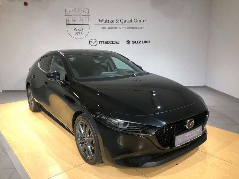Schwarz Neu 2024 Mazda 3 Exclusive-Line Limousine | 26.950 € (Guter Preis) - Bild 1/4