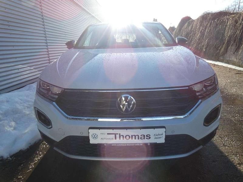Gebraucht VW T-Roc Active 110 PS (80 kW) 2021 White silver schwarz SUV