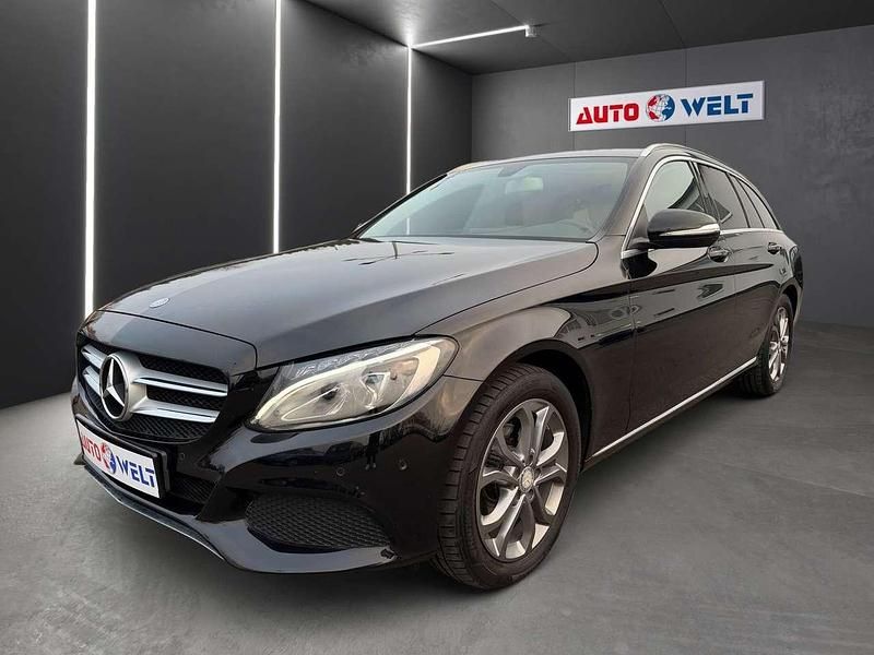 Schwarz Gebraucht 2014 Mercedes C180 Avantgarde Kombi | 15.990 € (Etwas zu teuer) - Bild 1/4