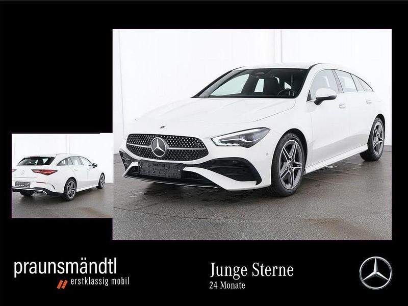 Weiß Gebraucht 2024 Mercedes CLA200 Shooting Brake Advanced Plus Kombi | 31.490 € (Fairer Preis) - Bild 1/4
