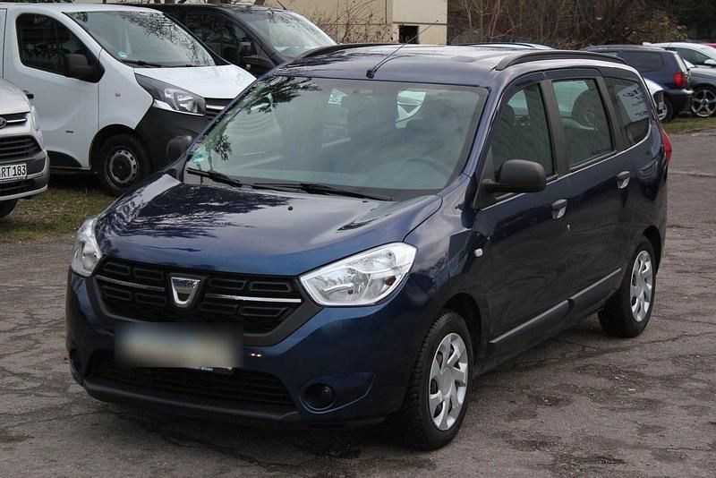 Gebraucht Dacia Lodgy Basis 102 PS (75 kW) 2019 Blau Van / Kleinbus