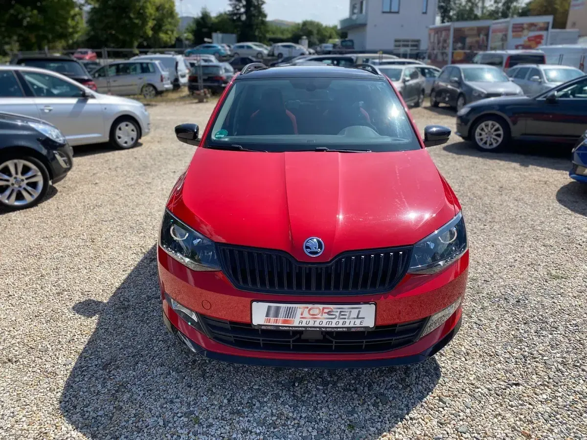 Gebraucht Skoda Fabia Monte Carlo 90 PS (66 kW) 2016 Rot Kombi