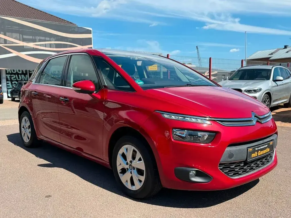 Gebraucht Citroën C4 SpaceTourer SELECTION 120 PS (88 kW) 2015 Rot Van / Kleinbus