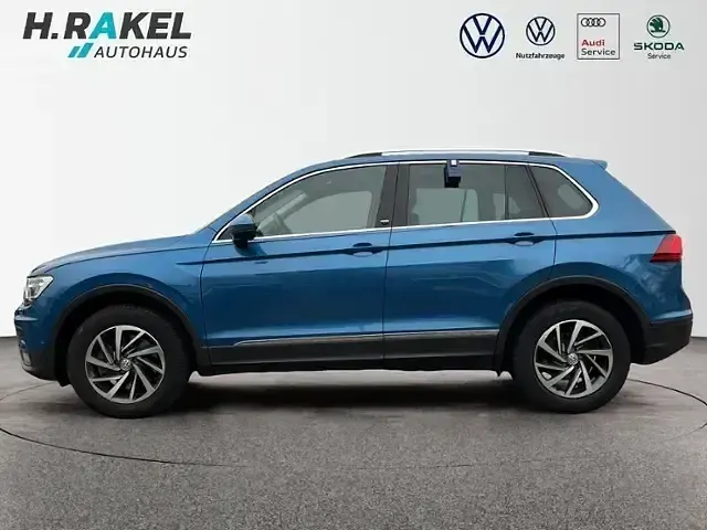 Gebraucht VW Tiguan Sound 179 PS (131 kW) 2017 Blau SUV