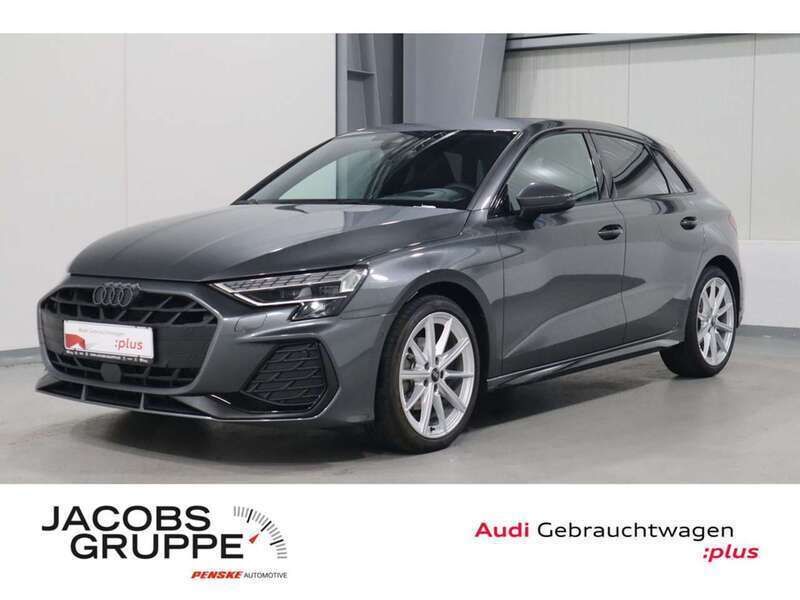 Daytonagrau perleffekt Gebraucht 2025 Audi A3 Sportback S-Line Kleinwagen | 37.220 € (Superpreis) - Bild 1/4