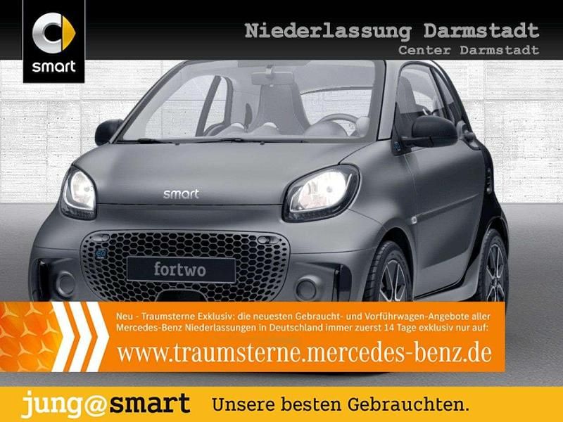 Grau Gebraucht 2021 Smart ForTwo Electric Drive Passion Coupé | 9.990 € (Fairer Preis) - Bild 1/3