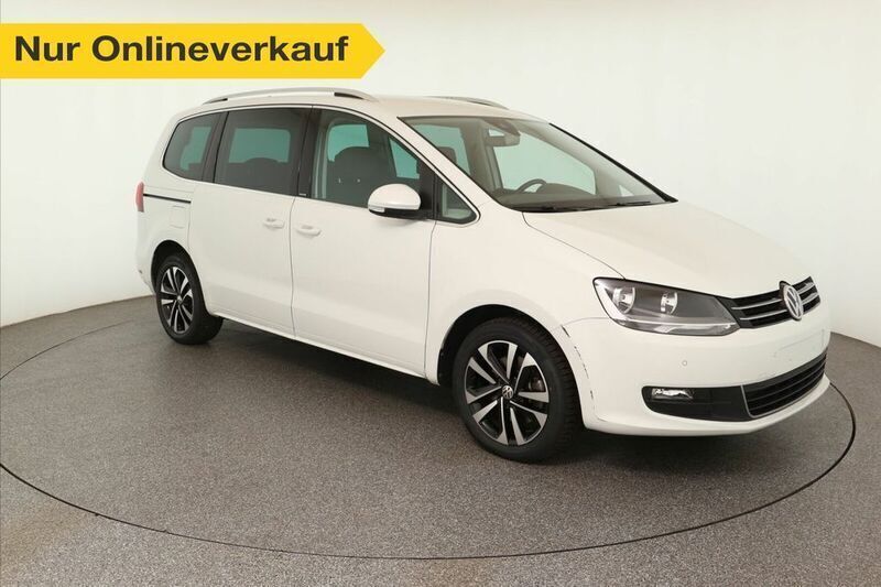 Weiß Gebraucht 2021 VW Sharan United Van / Kleinbus | 27.960 € (Fairer Preis) - Bild 1/4