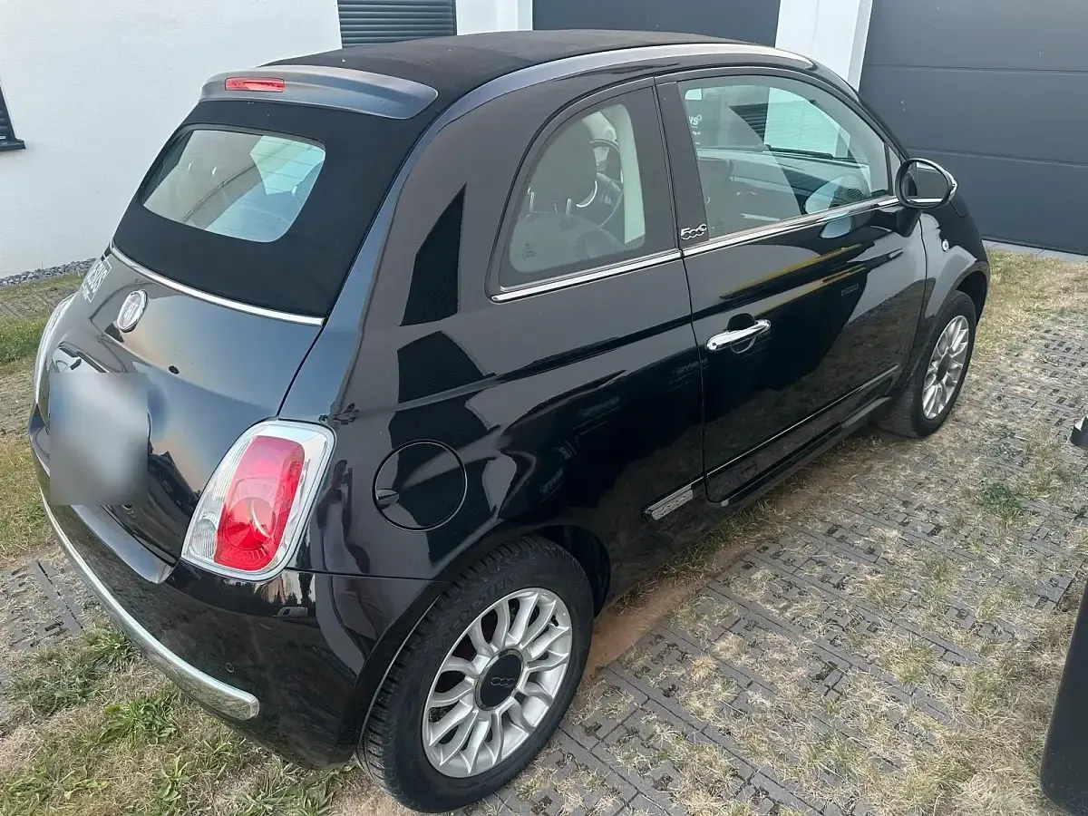 Gebraucht Fiat 500 68 PS (50 kW) 2012 Schwarz Cabrio