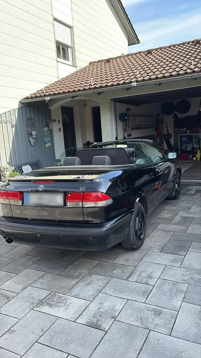 Gebraucht Saab 9-3 156 PS (114 kW) 2000 Schwarz Cabrio