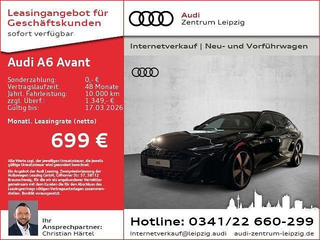Neu Audi A6 Sport 367 PS (269 kW) 2025 Grün Kombi
