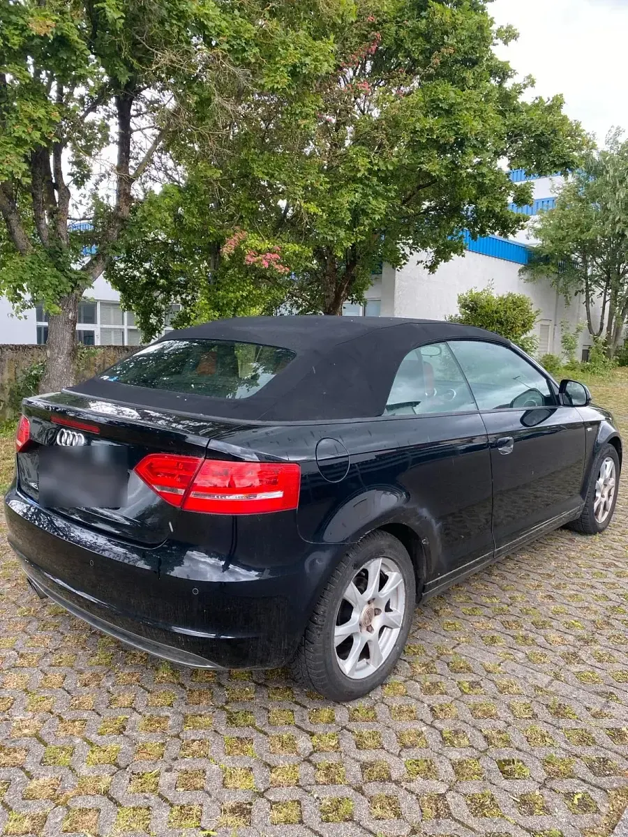 Gebraucht Audi A3 Cabriolet 140 PS (102 kW) 2008 Schwarz Cabrio