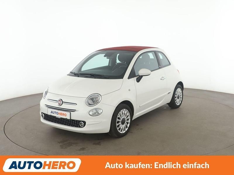 Weiß Gebraucht 2021 Fiat 500C Lounge Cabrio | 12.160 € (Guter Preis) - Bild 1/3