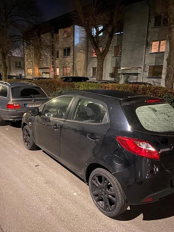 Gebraucht Mazda 2 2010 Schwarz Kleinwagen