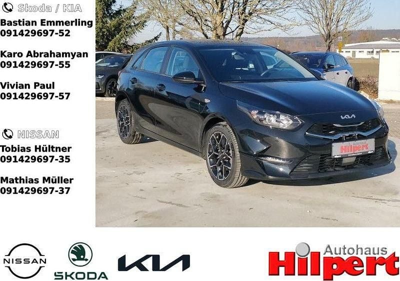 Gebraucht Kia Ceed Edition 7 120 PS (88 kW) 2023 (1k) zilinaschwarz met. (metallic) Kleinwagen
