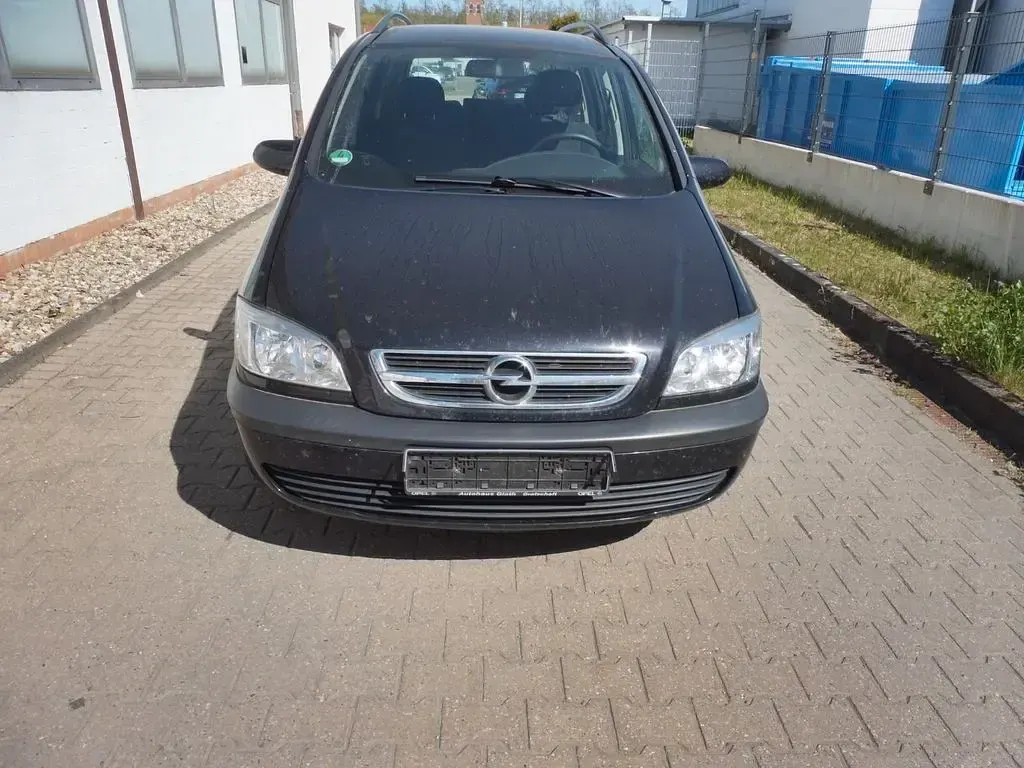 Gebraucht Opel Zafira Njoy 101 PS (74 kW) 2005 Schwarz Van / Kleinbus