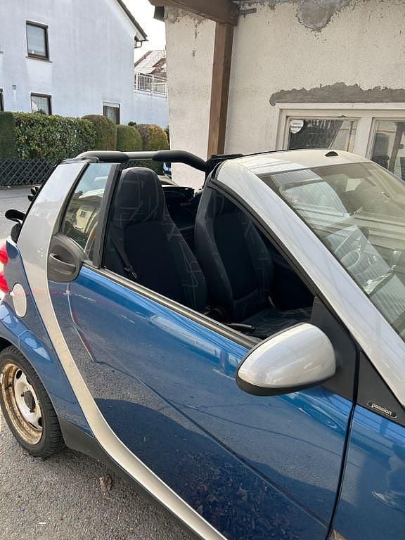 Gebraucht Smart ForTwo Cabrio Passion 71 PS (52 kW) 2007 Blau Cabrio