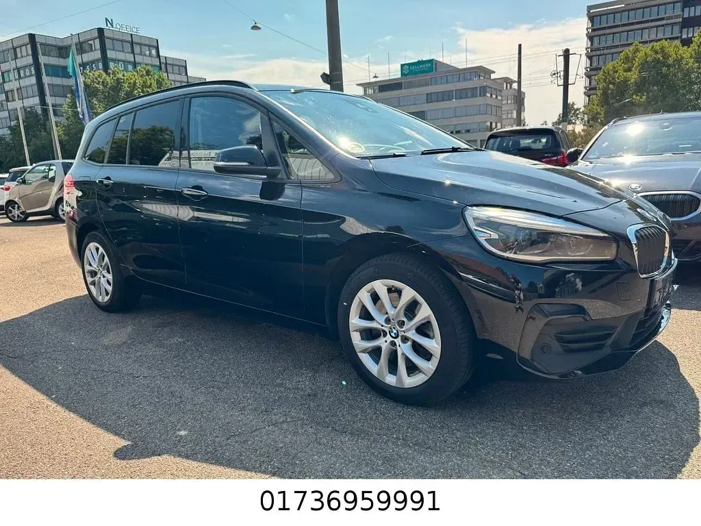 Gebraucht BMW 218 Gran Tourer 150 PS (110 kW) 2022 Schwarz Van / Kleinbus